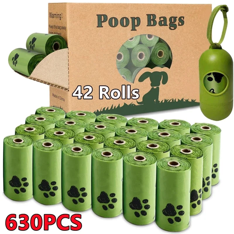 Biodegradable Dog Poop Bags - Scented Cat Waste Bags Bulk