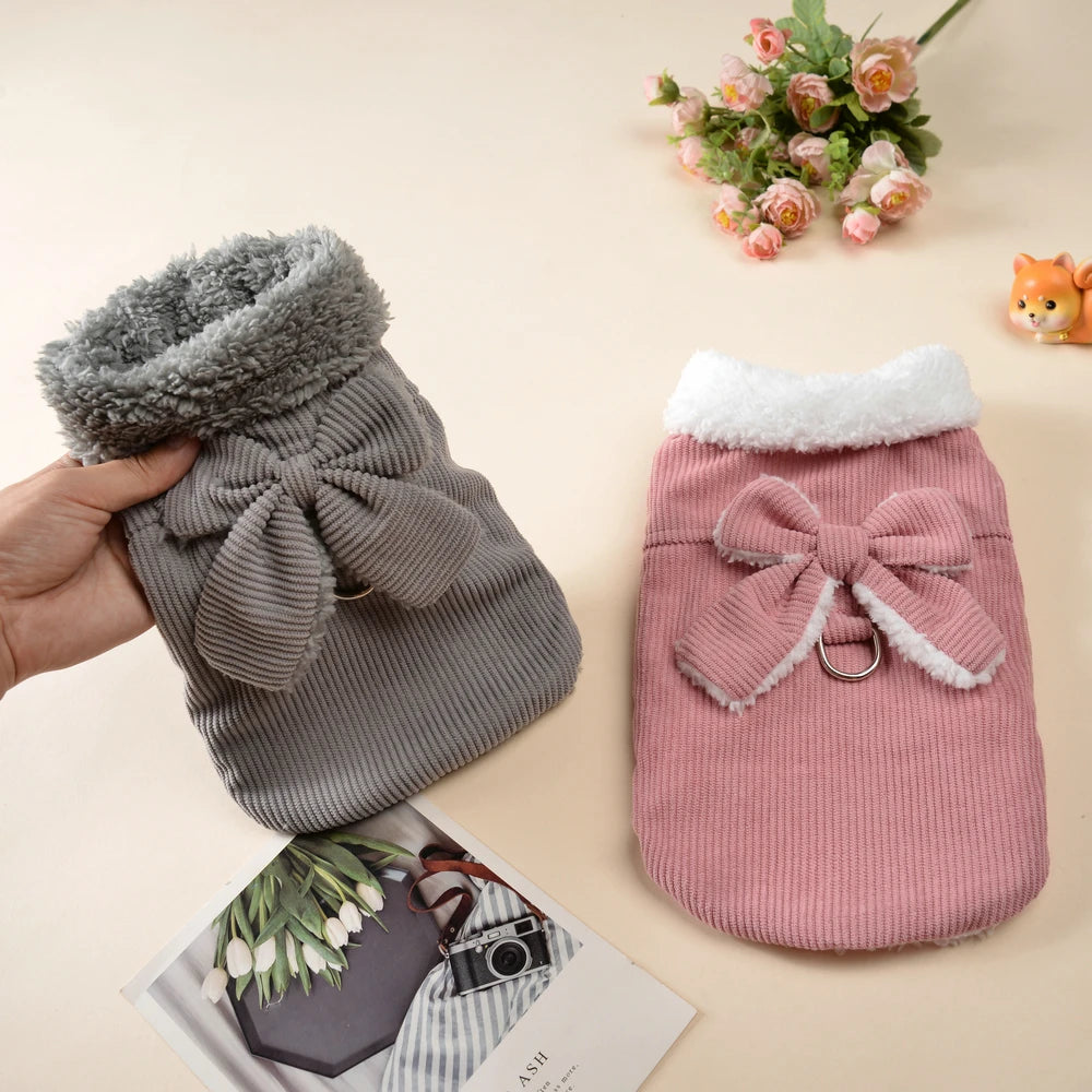 Warm Cat Costume Vest for Small to Medium Cats