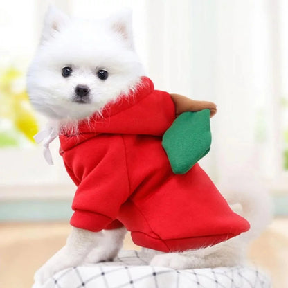 Funny Dog Hoodie Costume with Hat for Pets