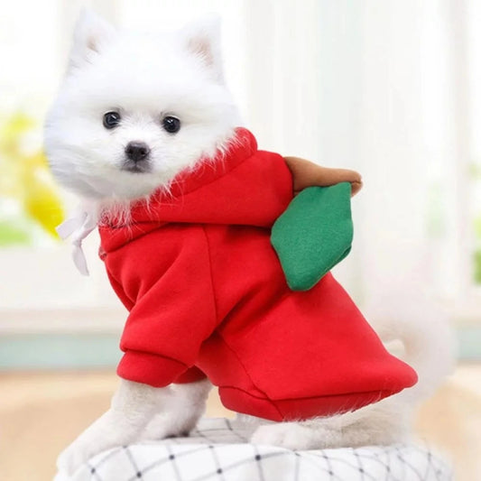 Funny Dog Hoodie Costume with Hat for Pets