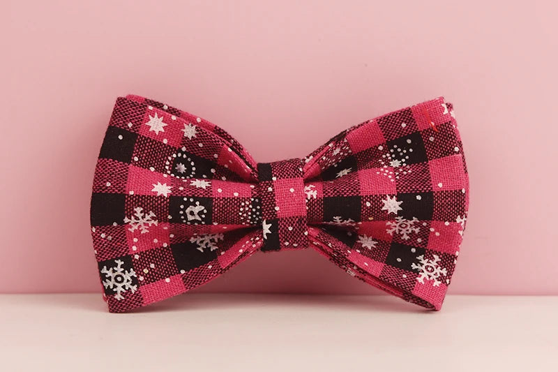 Dog Holiday Gift Set: Vest, Collar, Rope & Bow for Pets