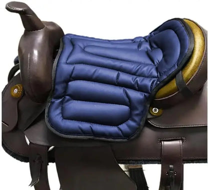 Shock-Absorbing Artificial Leather Saddle Pad for Riders