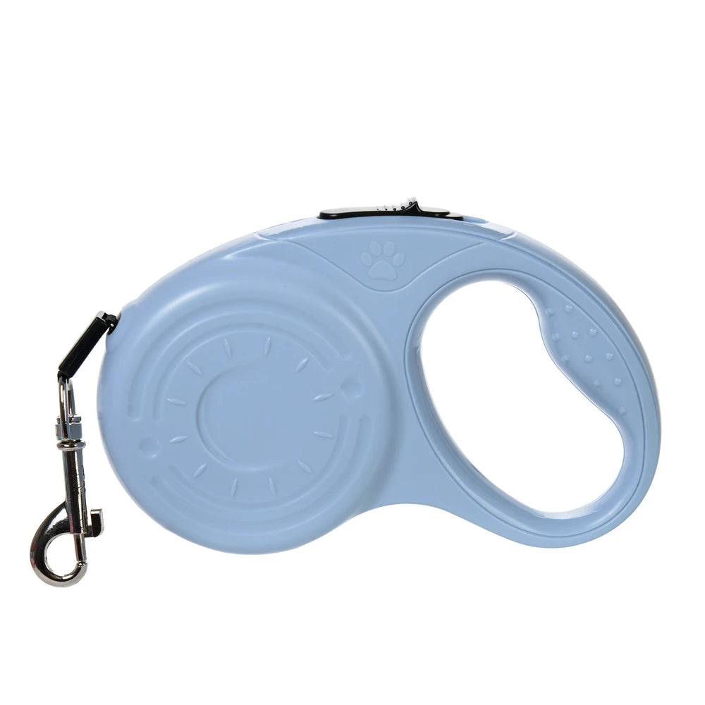 Automatic Retractable Dog Leash with Nylon Rope and Harness
