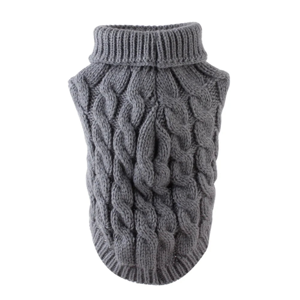 Knitted Sweaters for Small Dogs and Cats in Autumn/Winter