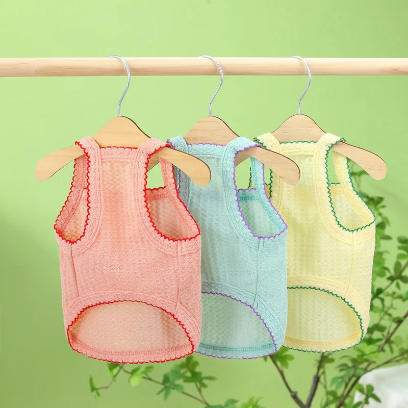 Summer Thin Strap Soft Dog Clothing for Small Pets