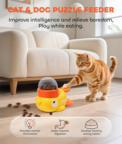 Puzzle Food Dispenser Dog Toy for Mental Stimulation