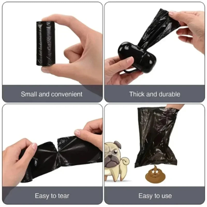 Biodegradable Thick Dog Poop Bags for Easy Cleanup