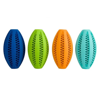 Natural Rubber Dog Chew Toy Ball for Teeth Cleaning