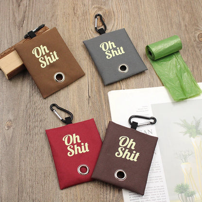 Portable Dog Poop Bag Dispenser for Outdoor Use