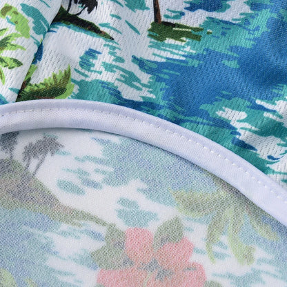 Summer Island Print Vest for Small Dogs and Cats