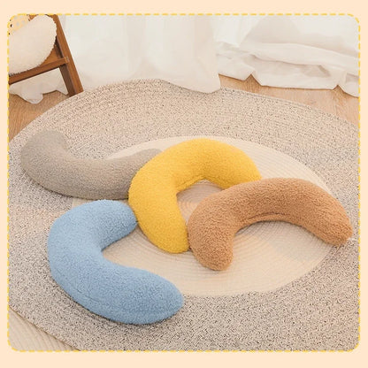 Crescent Shaped Soft Pillow for Cats and Dogs
