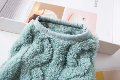 Warm Fleece Pet Sweater for Small Dogs and Cats