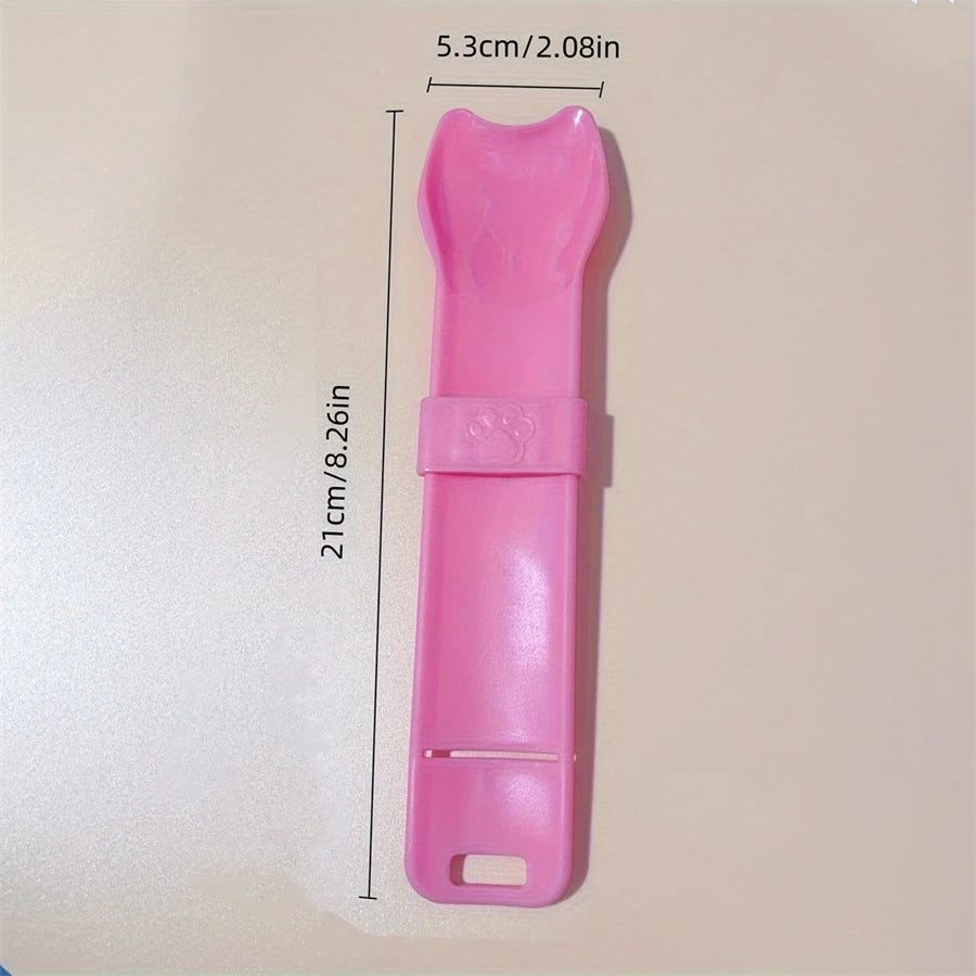 Cat Strip Feeder Spoon for Lickable Wet Treats