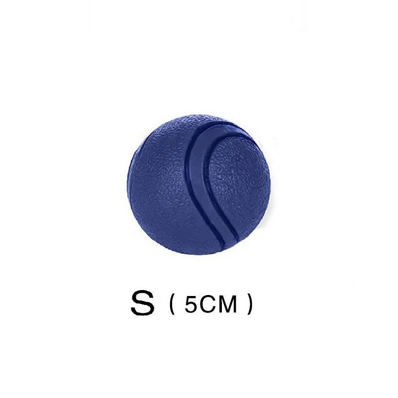 Bite-Resistant Rubber Dog Ball Toy for Puppies and Dogs