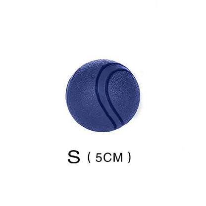 Bite-Resistant Rubber Dog Ball Toy for Puppies and Dogs