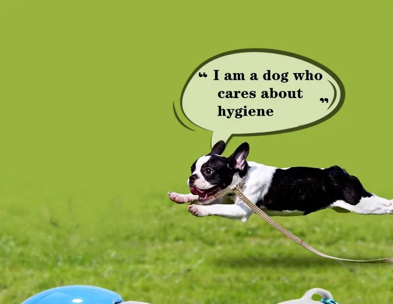 Portable Dog Poop Scooper with Bag Dispenser for Easy Cleanup