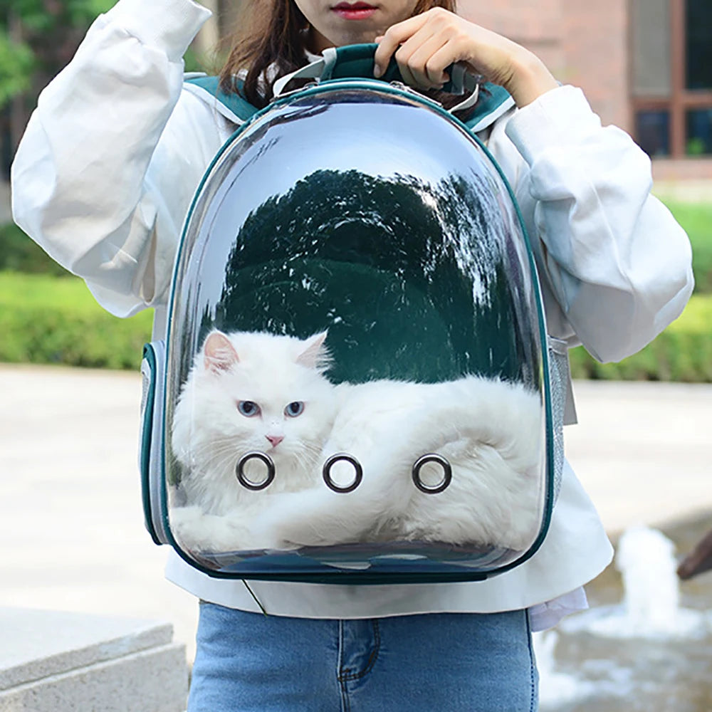 Breathable Cat and Dog Carrier Backpack for Travel