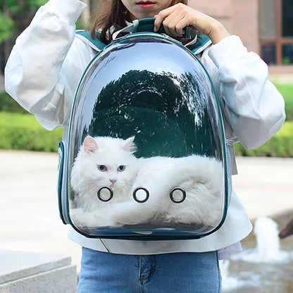 Breathable Cat and Dog Carrier Backpack for Travel