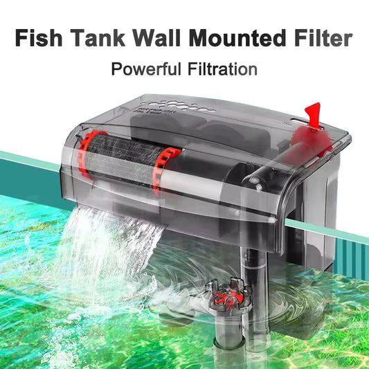 3-in-1 Silent Aquarium Filter and Aeration Pump
