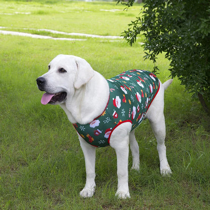Holiday Dog Hoodie for Christmas - Lightweight Pet Sweatshirt