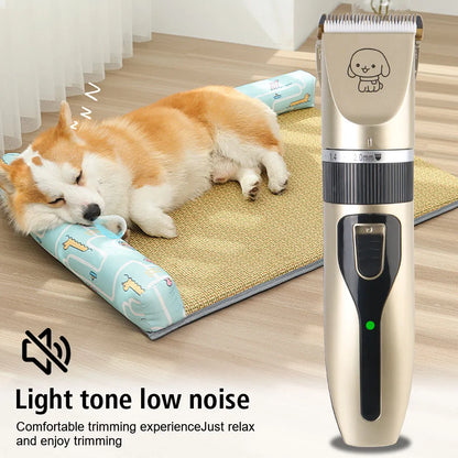 Electric Pet Grooming Tool Set for Dogs and Cats