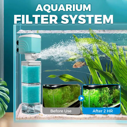 Multi-functional Aquarium Sponge Filter and Water Pump