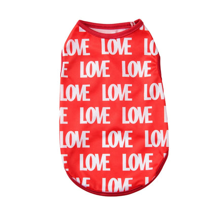 Summer T-Shirt Vest for Small Medium Dogs and Cats