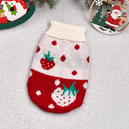 Winter Warm Cat Sweater Pullover for Sphynx and Pets