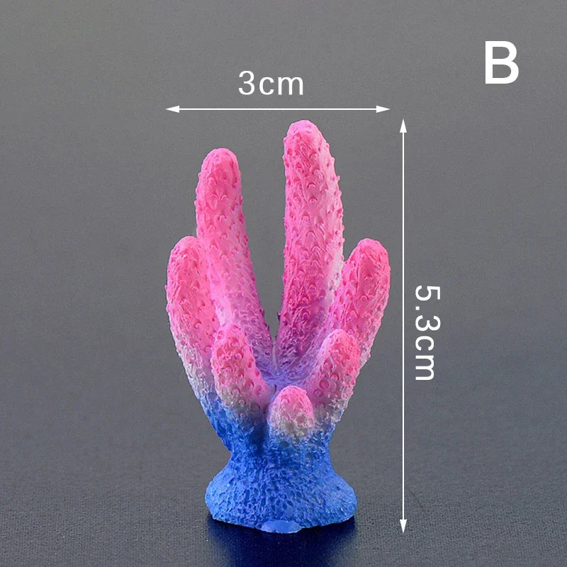 Resin Starfish Coral Decoration for Aquarium Landscape