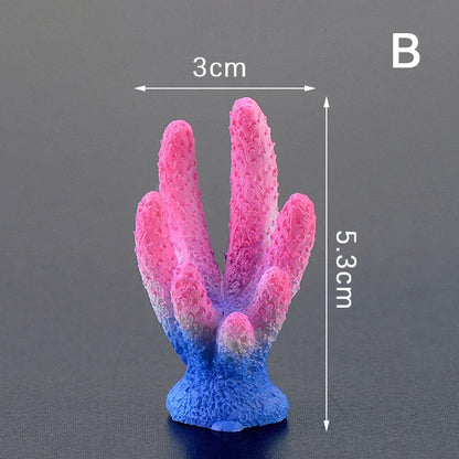 Resin Starfish Coral Decoration for Aquarium Landscape