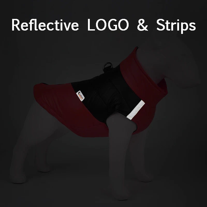 Waterproof Winter Dog Jacket for Small & Large Dogs
