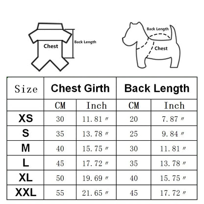 Winter Santa Coat for Small Dogs and Cats – Warm Festive Outfit