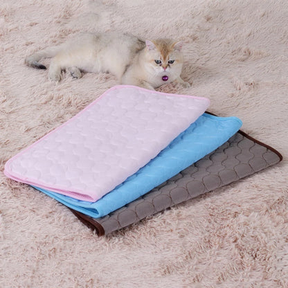Breathable Cooling Mat for Cats and Puppies - Pet Bed Blanket