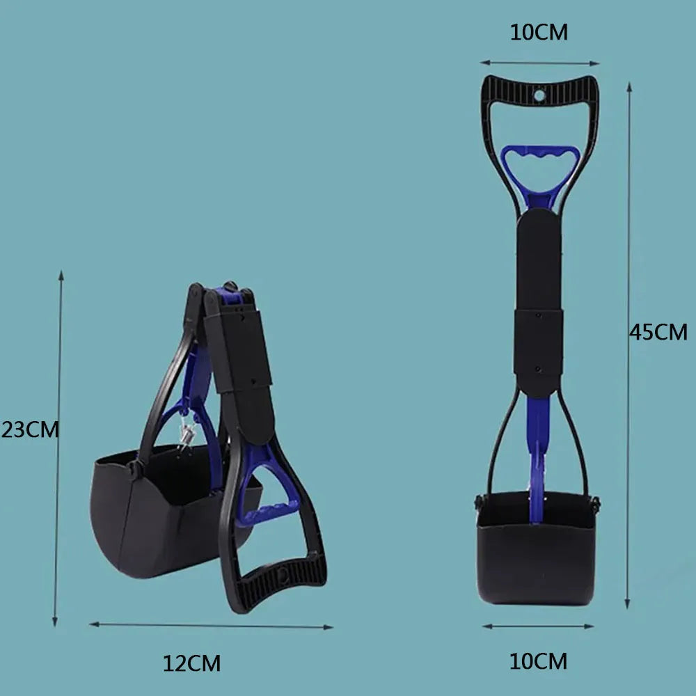45CM Long Handle Pet Pooper Scooper for Dogs and Cats