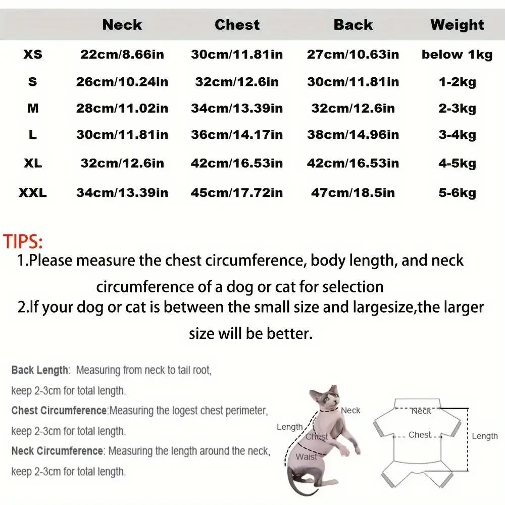 Leopard Print Winter Coat for Sphynx Cats and Kittens