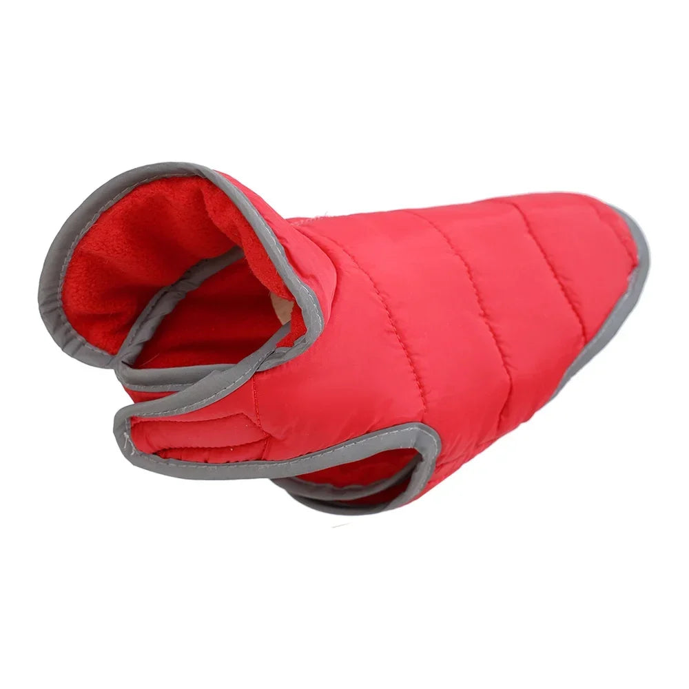 Reversible Waterproof Cat Jacket with Leash Hole for Winter