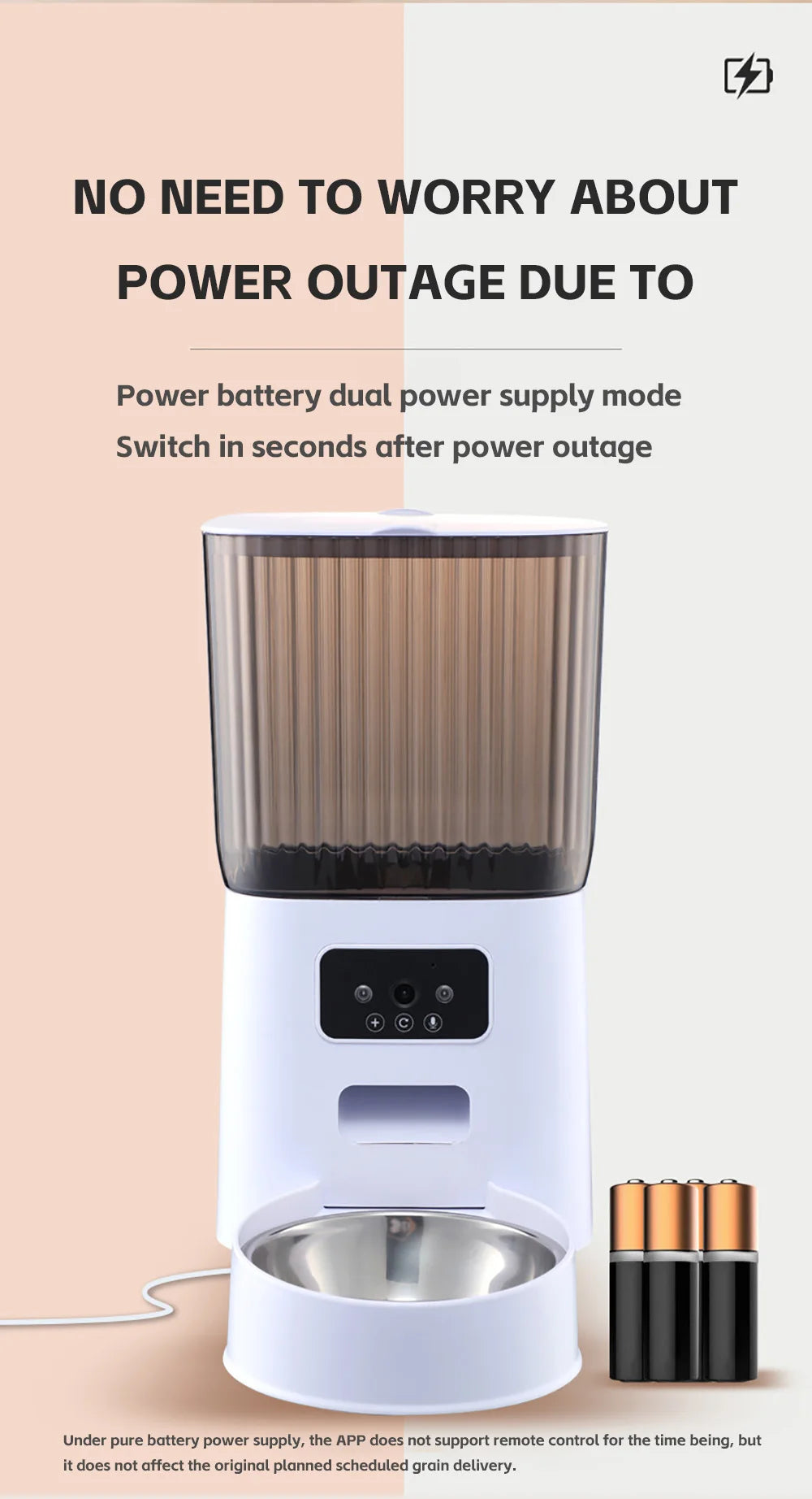Automatic Cat Feeder with Camera and Voice Recorder