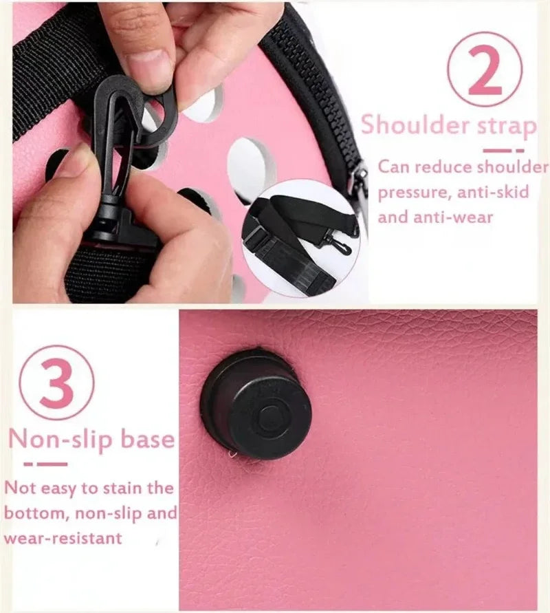 Breathable Pet Crossbody Bag for Outdoor Travel