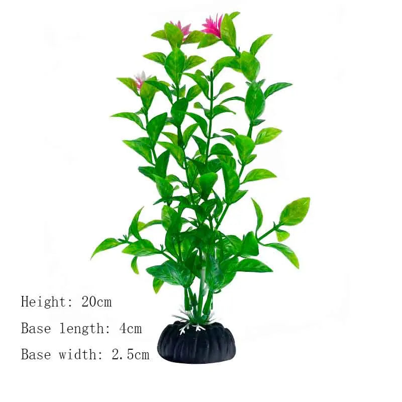 Artificial Aquarium Plants - Green Water Grass Decoration