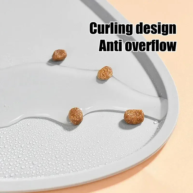 Non-Slip Silicone Pet Feeding Mat for Dogs and Cats