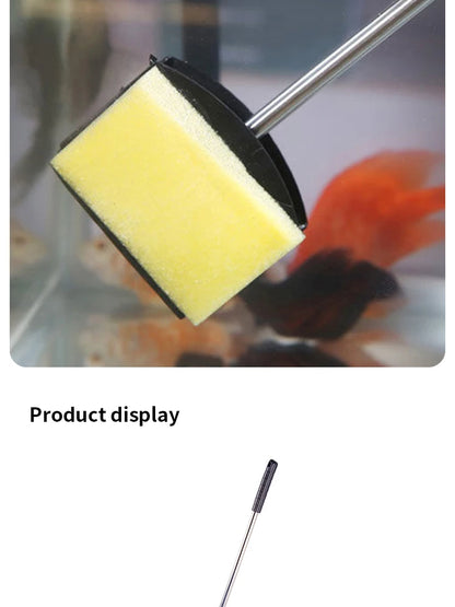Long Handle Algae Cleaning Brush for Aquariums