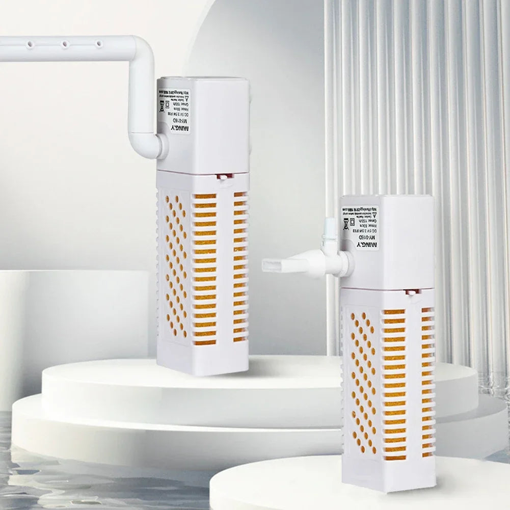 Silent USB Internal Aquarium Filter with Circulating Pump
