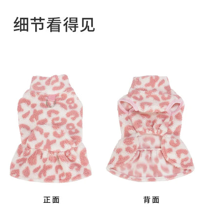 Cozy Winter Dress for Small Dogs and Puppies