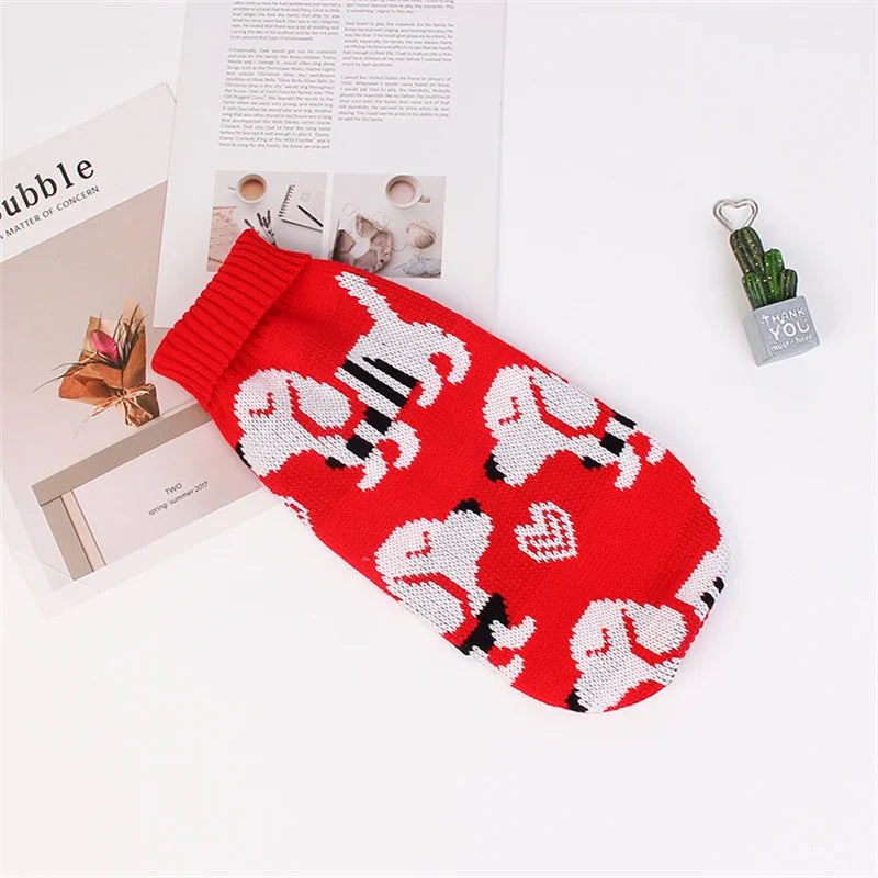 Winter Warm Cat Sweater Pullover for Sphynx and Pets