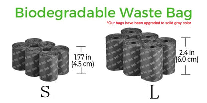 Portable Dog Pooper Scooper with Biodegradable Bags