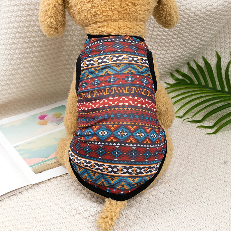 Summer Vest for Small Dogs and Puppies - Lightweight Pet Clothing