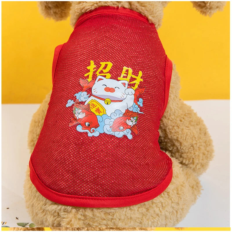 Summer Vest Tshirt for Small Dogs and Puppies