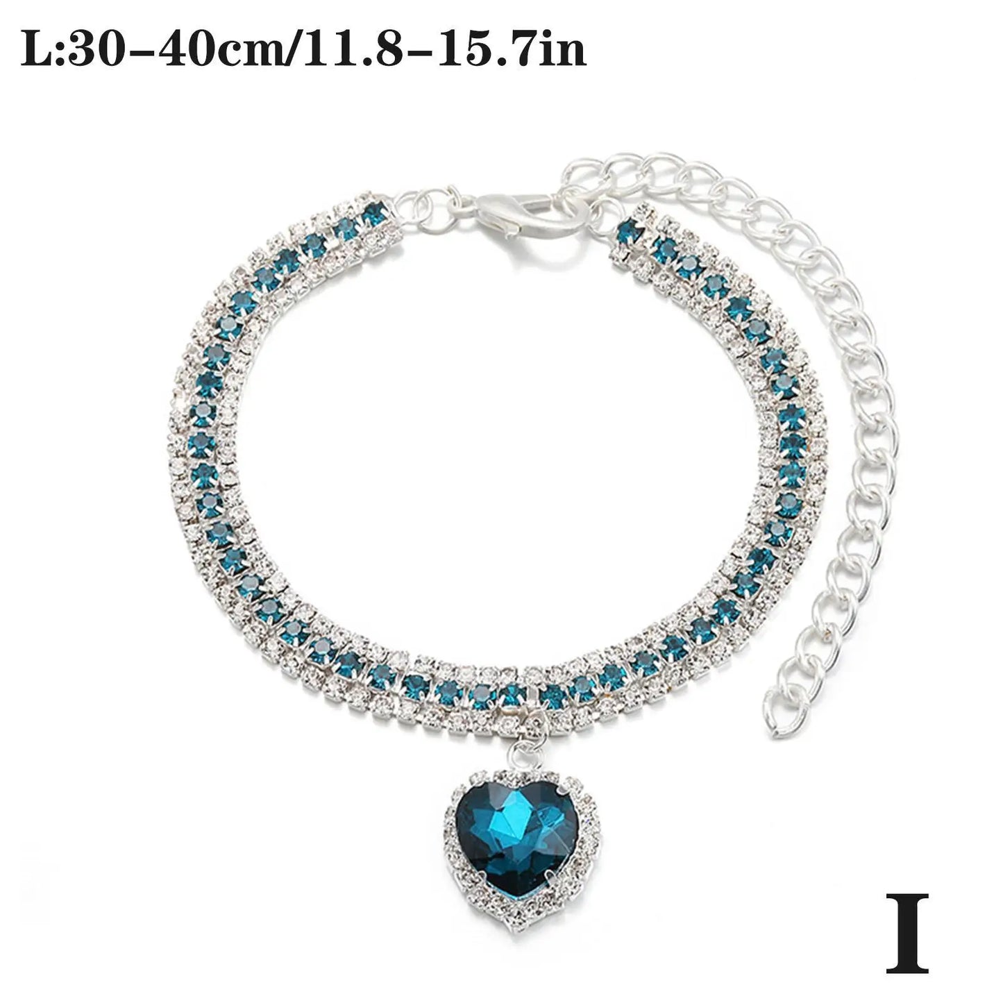 Rhinestone Crystal Pet Collar for Dogs and Cats