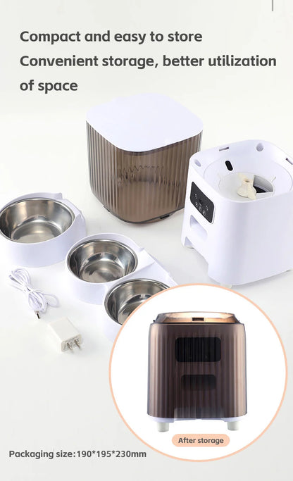 Automatic Cat Feeder with Camera and Voice Recorder