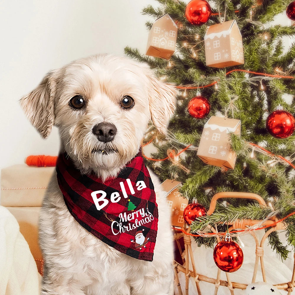 Personalized Pet Bandana Collar for Dogs and Cats